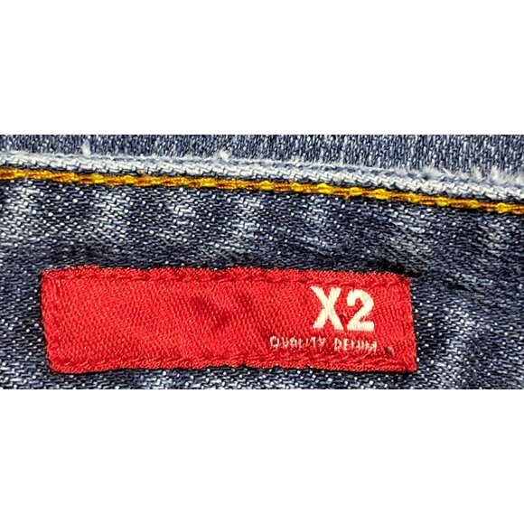 X2 Jeans Womens 10 L Slim Low Rise Boot Cut 06 Y2k Western Cowgirl - Picture 11 of 16